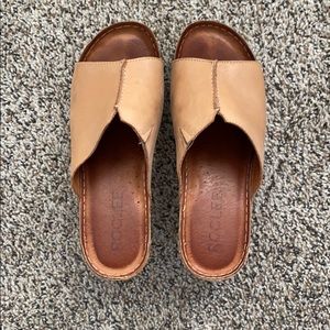 wedge slip ons